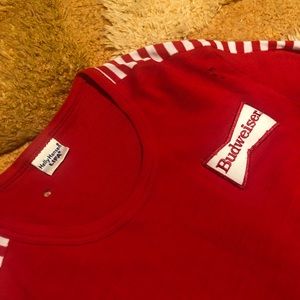 70’s long sleeve Budweiser tee